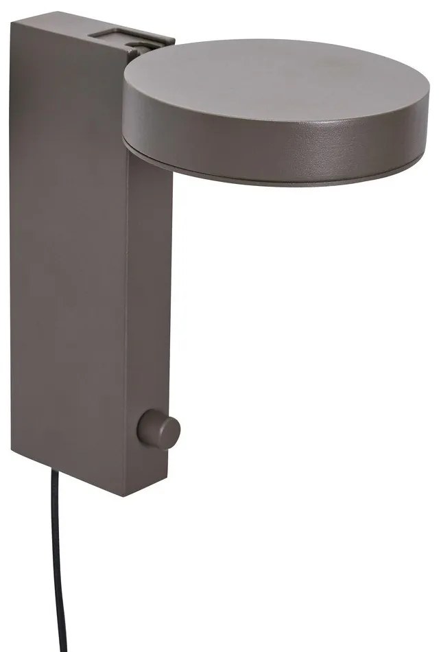 Lampada da parete marrone Crea - Hübsch