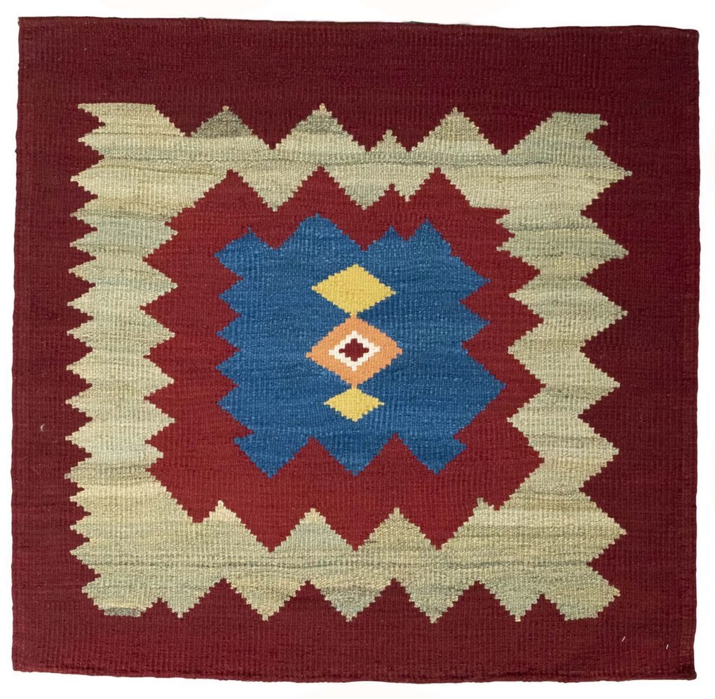 Kilim Tappeto persiano 100 x 110 (Iran) Tessuto A Mano