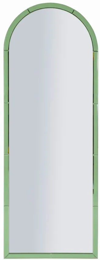 Specchio Da Muro Baku Verde Cm 55X2X150 Design Elegante