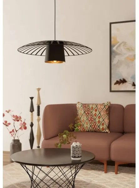 Eglo 43931 - Lampadario a sospensione con filo FELIXKIRK 1xE27/40W/230V