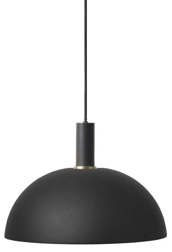 Ferm Living - Collect Lampada a Sospensione Dome Basso Nero ferm LIVING