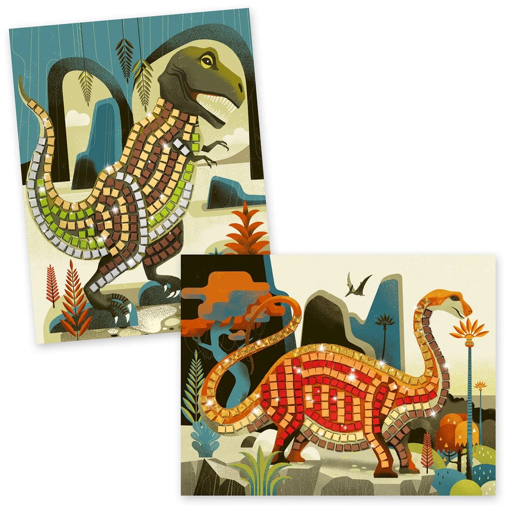 Mosaico - Dinosauri