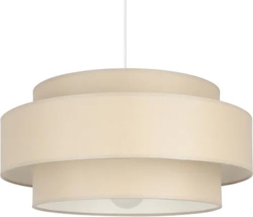 Brilagi - Lampadario sospeso su cavo RESNA 1xE27/60W/230V Ø 40 cm beige