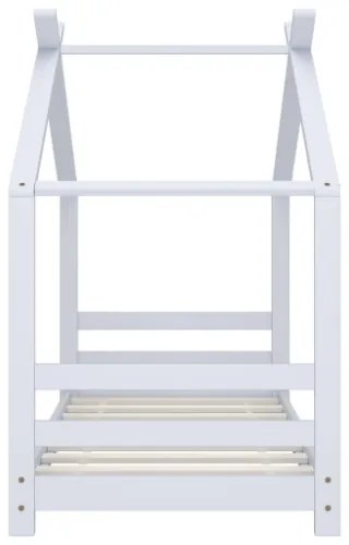 Giroletto per Bambini Bianco in Massello di Pino 70x140 cm