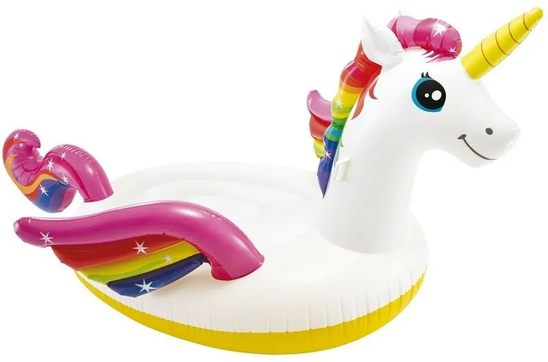 Gonfiabile galleggiante Grande Unicorno 287x193x165 cm - Isola forma Unicorno Intex 57281