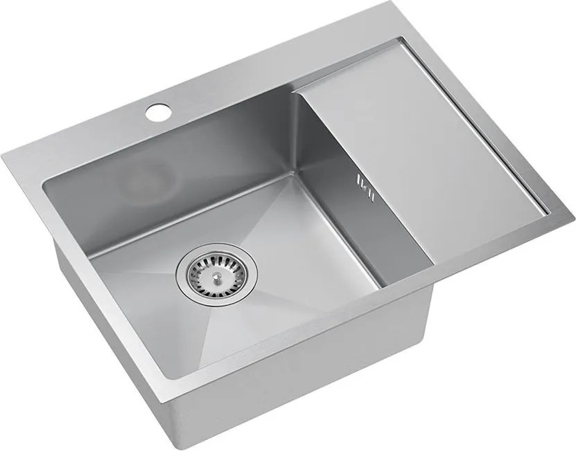 Lavello in acciaio RUSSEL 116 BRUSH NICKEL
