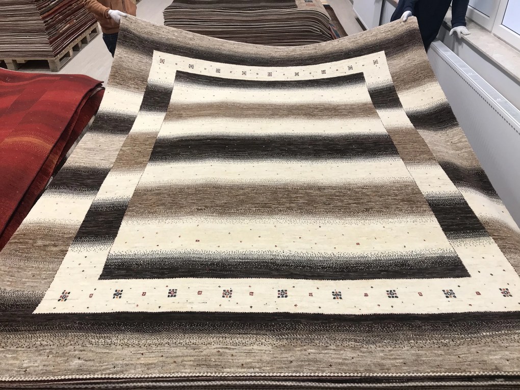 Loribaft Tappeto persiano 300x250 Grigio (Iran) Annodato A Mano