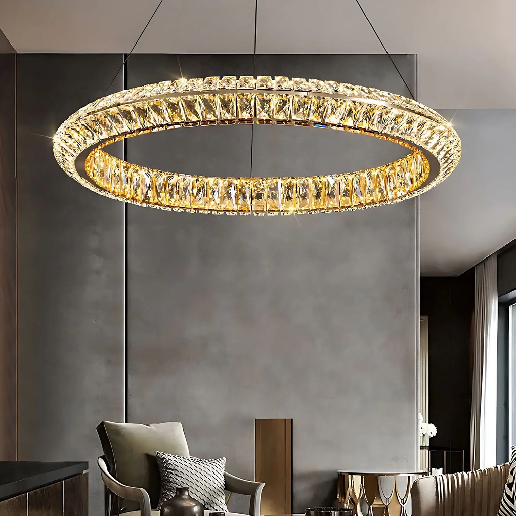 Lampada LED APP1769-CP 80cm Gold