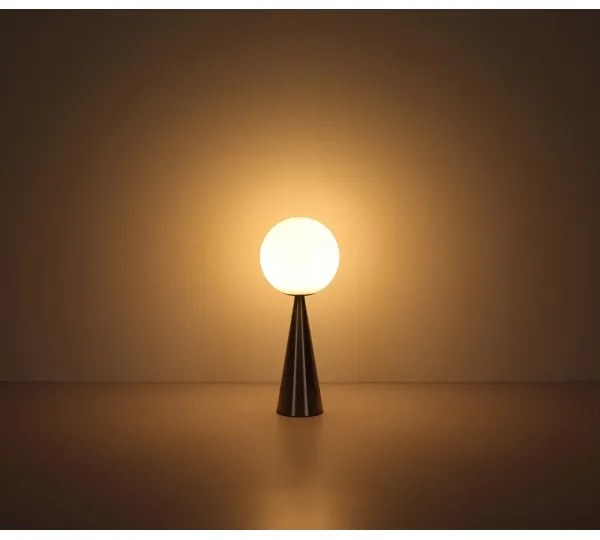 Globo 21031N - Lampada da tavolo PINPAL 1xE27/40W/230V cromo