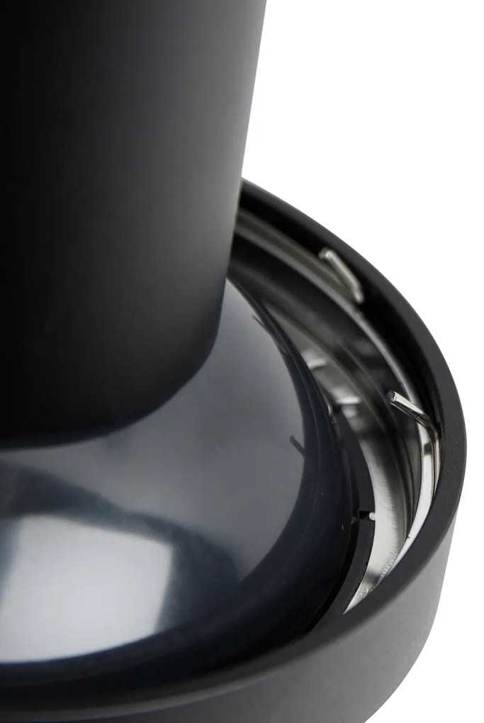 Faretto da binario moderno monofase nero AR111 - Jeany