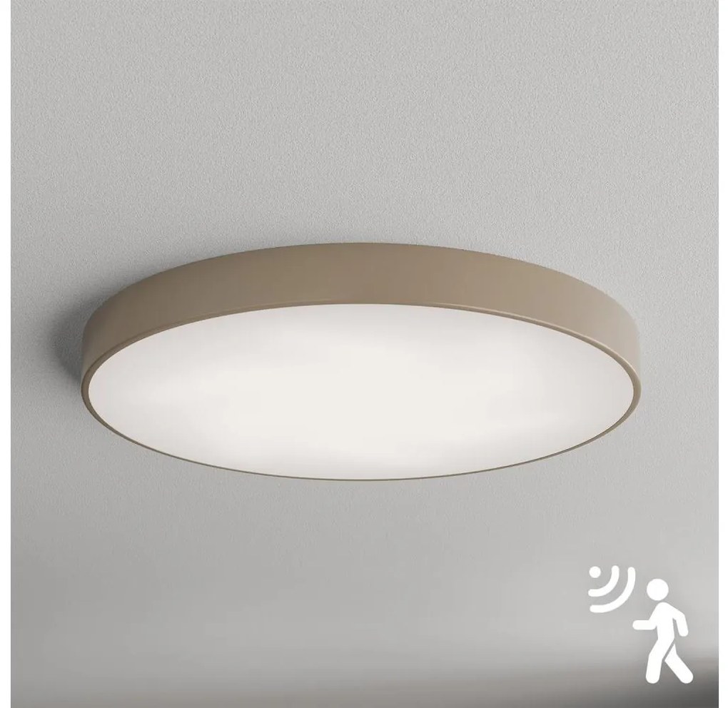 Brilagi - Plafoniera con sensore CLARE 6xE27/24W/230V diametro 80 cm beige