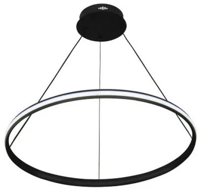 Lampadario LED dimmerabile a sospensione con cavo LED/55W/230V 3000-6500K Ø 60 cm + telecomando