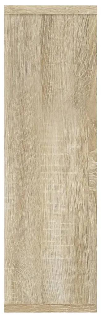 Mensola a Muro Rovere Sonoma 85x16x52,5 cm in Legno Multistrato