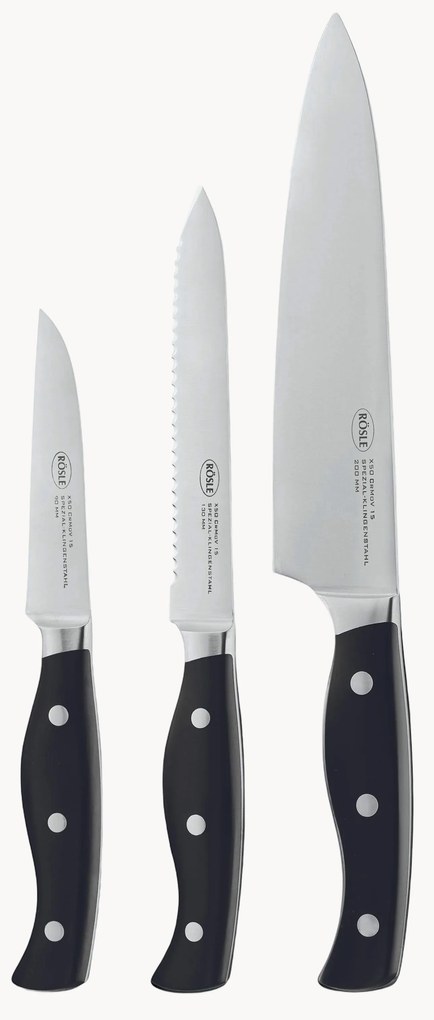 Set di 3 coltelli Pura