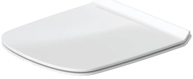 Copriwater Durastyle rettangolare originale per serie sanitari DURAVIT in duroplast bianco