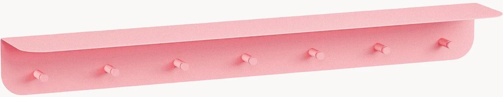 Appendiabiti in metallo con ganci e mensola per cappelli Malou