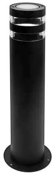 Lampada da esterno RINO 1xE27/12W/230V IP54 44 cm nero