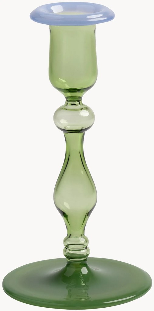 Portacandele in vetro borosilicato Salto