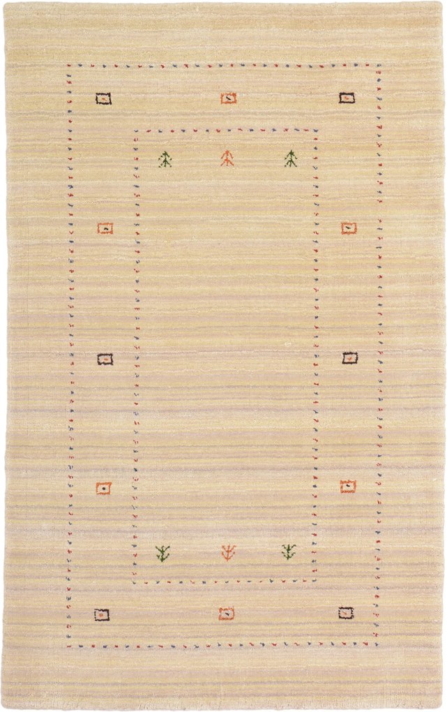 Loribaft Tappeto 150x90 (Indian) Annodato A Mano