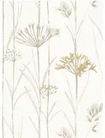 Harlequin Carta da parati Gardinum - Ivory/ Gold
