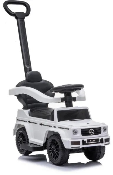 Bici a spinta Mercedes G350d 3in1 2xAA bianco/nero