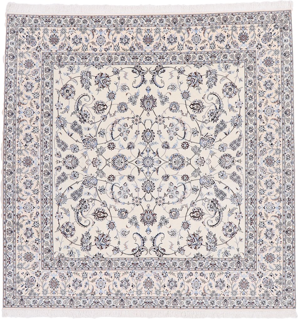 Nain Tappeto 250x250 (Iran) Annodato A Mano