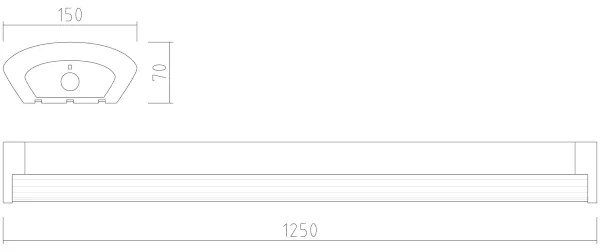 APLED - LED Lampada fissa TROUT LED/36W/230V