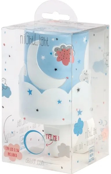 Dalber 61235T - LED Lampada piccola con spina integrata MOON 1xE14/0,5W/230V