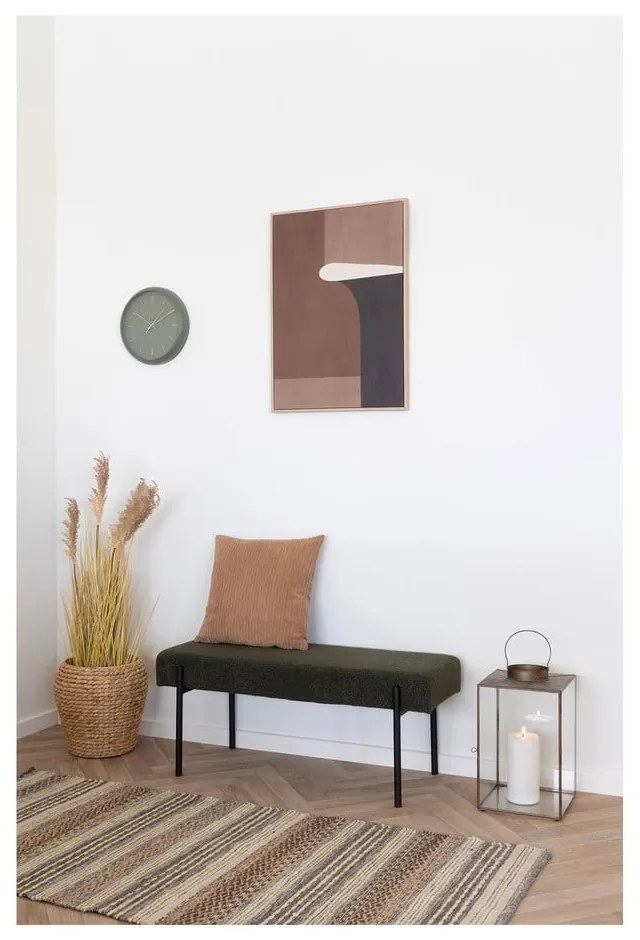 Tappeto marrone in misto iuta tessuto a mano 60x90 cm Morena – House Nordic