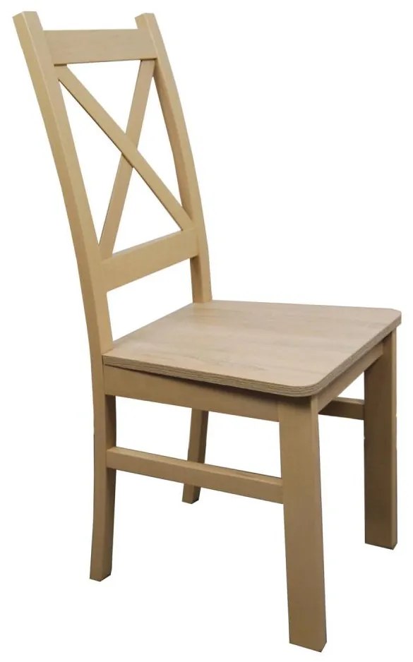 Sedia da pranzo NATE rovere Sonoma