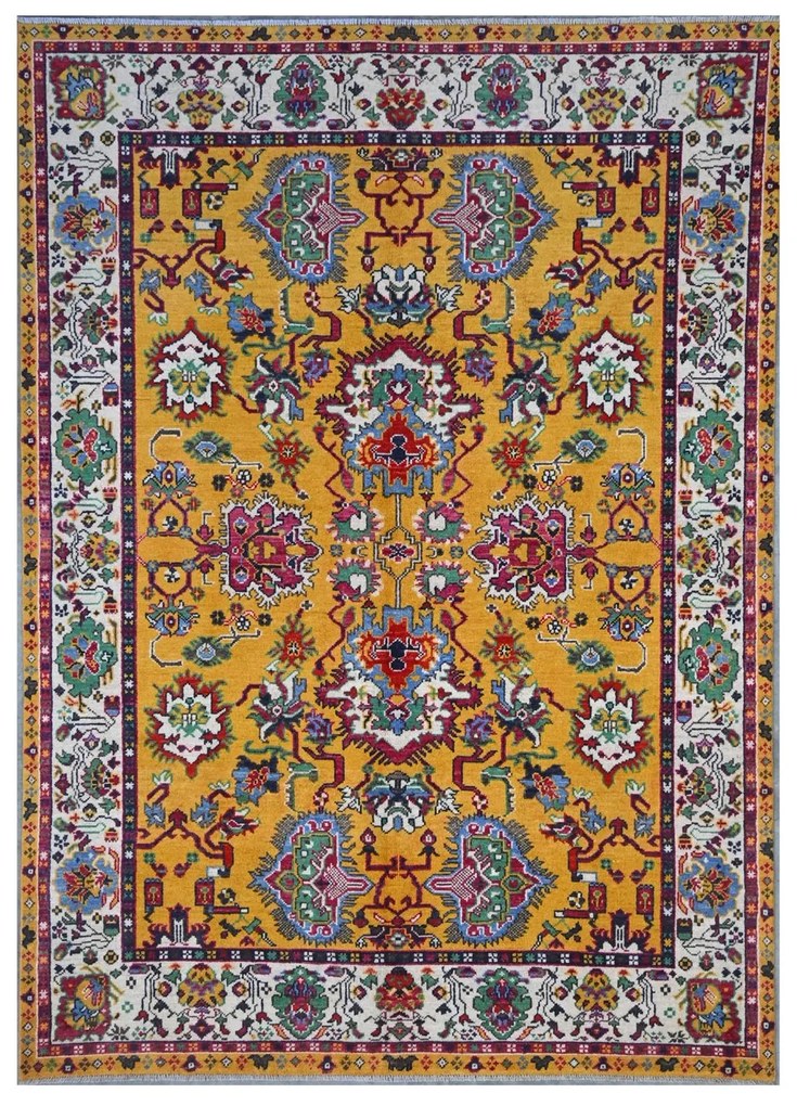 Kazak Tappeto 240x170 (Pakistan) Annodato A Mano
