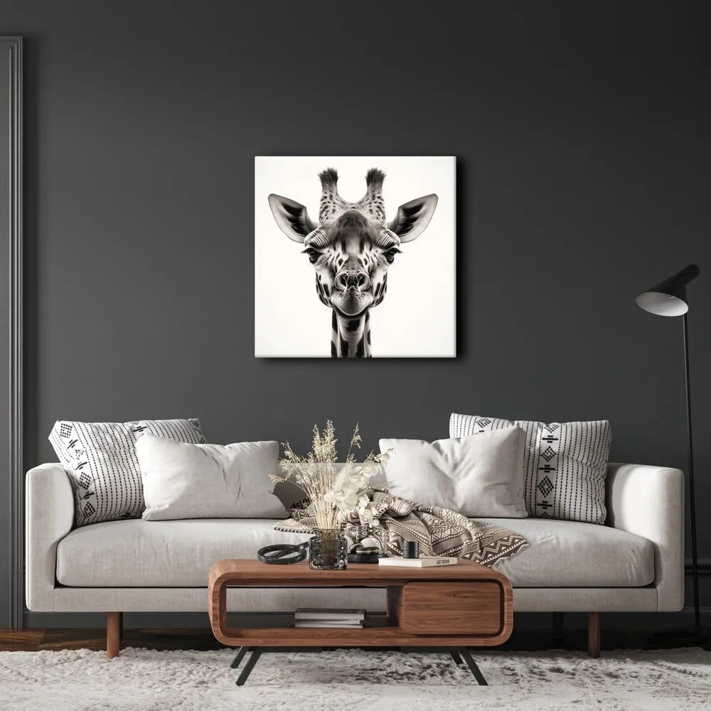 Quadro su tela – Sguardo della giraffa