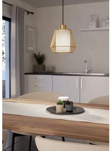 Eglo 900896 - Lampadario a sospensione con filo CIUDADELA 1xE27/40W/230V