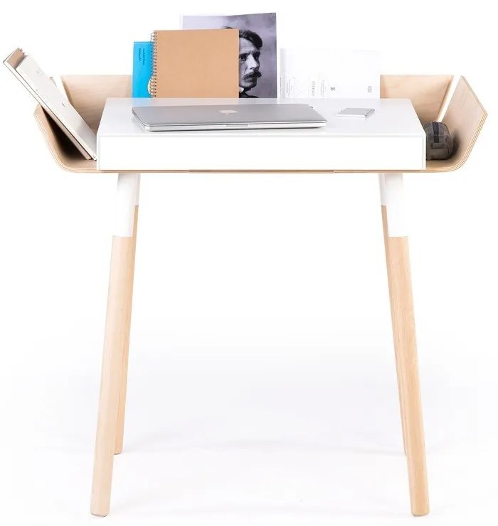 Scrivania bianca con 1 cassetto Scrivania My Writing - EMKO