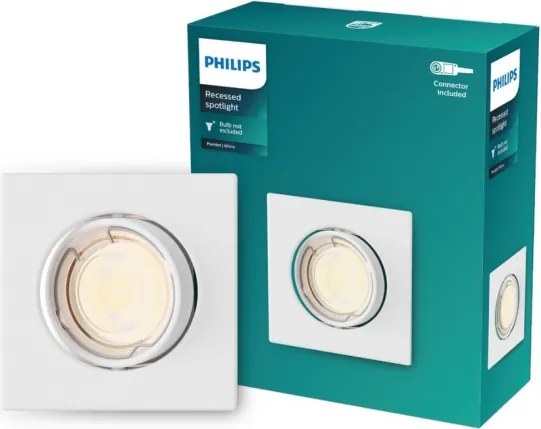 Philips - Faretto da incasso PERIDOT 1xGU10/7W/230V bianco