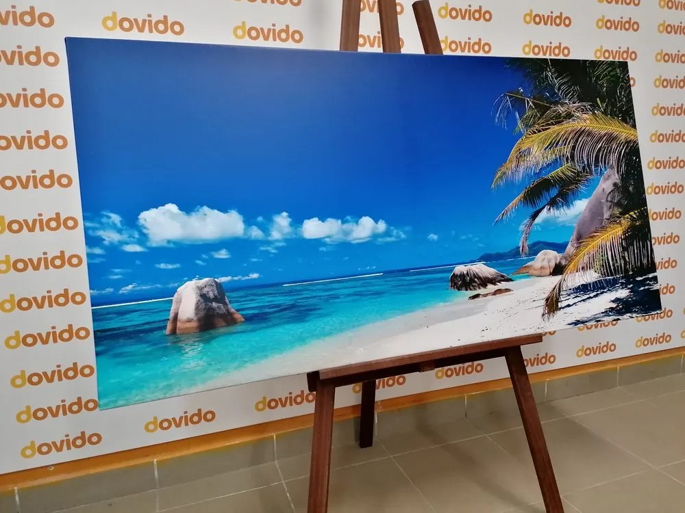 Stampa su tela – Spiaggia Anse Source