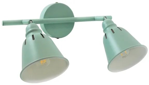 Faretto FIONA 2xE14/8W/230V verde