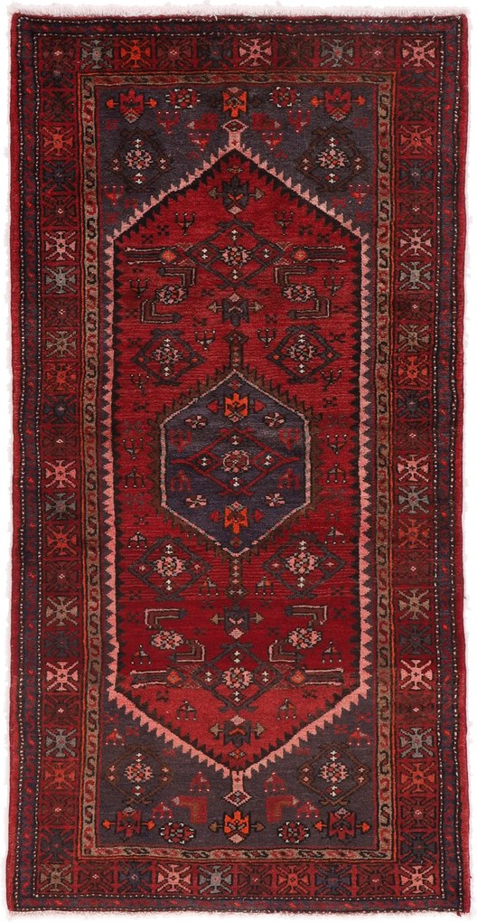 Hamedan Tappeto persiano 210 x 110 (Iran) Annodato A Mano