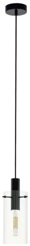 Eglo 97366 - Lampadario a sospensione con filo MONTEFINO 1xE27/60W/230V