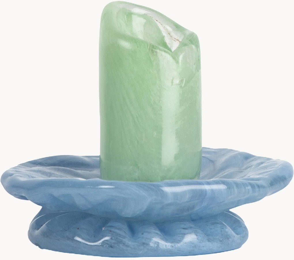 Portacandele in vetro soffiato Lara XS