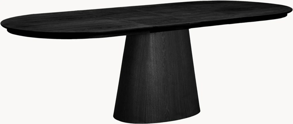 Tavolo ovale allungabile in legno Rauma, 160 - 240 x 100 cm