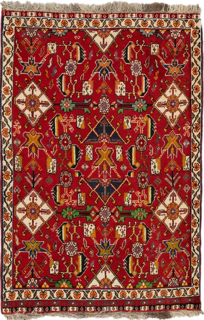 Shiraz Tappeto persiano 80 x 120 (Iran) Annodato A Mano