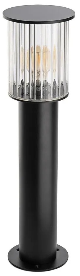 Argon 8749 - Lampada da esterno NORFOLK 1xE27/15W/230V IP44 52cm nero