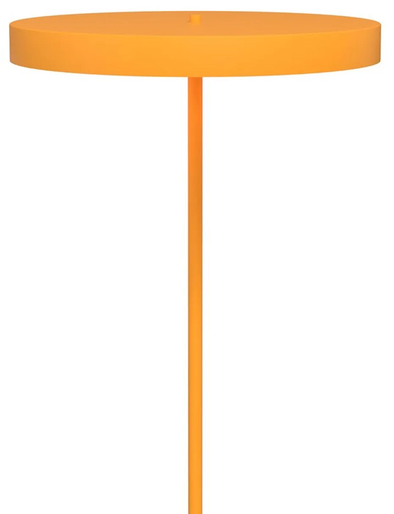 Piantana Minimal Poseidone Acciaio Arancione 3 Luci G9 Ip20