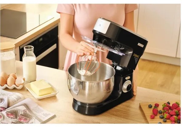 Sencor - Robot da cucina con ciotola in acciaio inox 1000 W/230 V nero