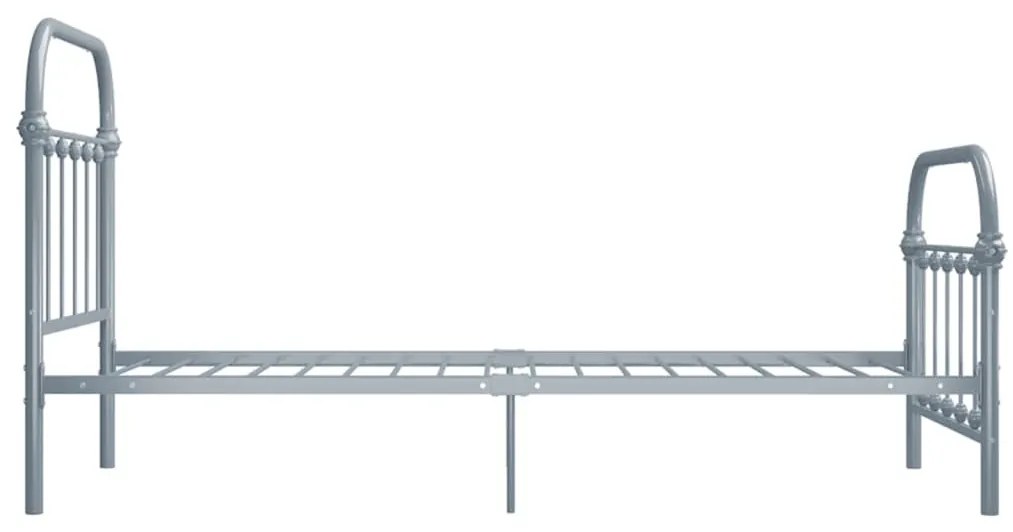 Giroletto Grigio in Metallo 100x200 cm