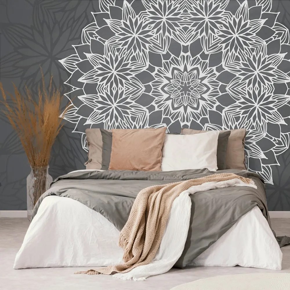 Carta da parati – Mandala con motivo primaverile