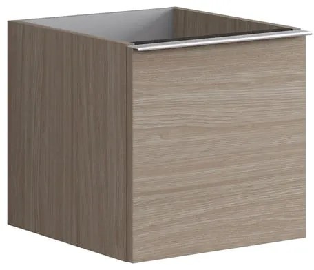 Struttura semi colonna da bagno Pixel2 cassetti olmo rousseau L 40 x H 40 x P 45.5 cm