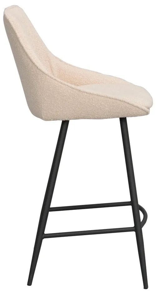Set di 2 sgabelli da bar beige (altezza seduta 67 cm) Sierra - Rowico