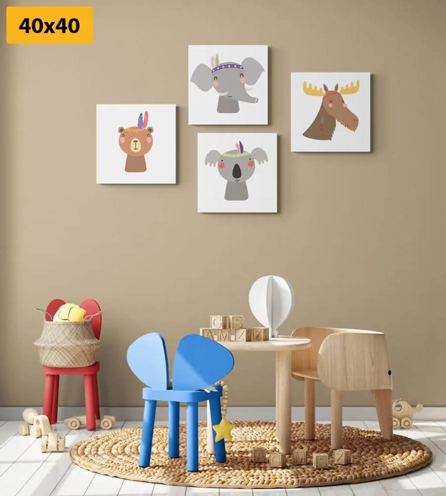 Set di quadri – Animali adorabili